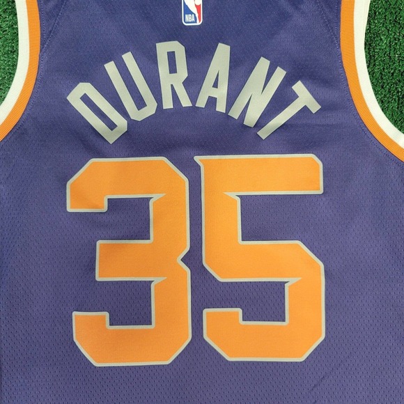 NWT Nike NBA Swingman Icon 2022 Phoenix Suns Kevin Durant #35 Jersey Sz L 48 - Picture 10 of 13